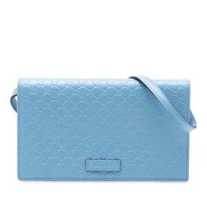 Wallet On Strap Microguccissima Leather #232892G67B